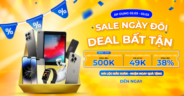SALE NGÀY ĐÔI – DEAL BẤT TẬN tại Viện Di Động – Giảm đến 500K, 100% nhận quà