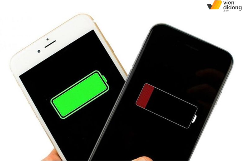 iPhone 6 tụt pin nhanh, sập nguồn là dấu hiệu pin iPhone 6 chai
