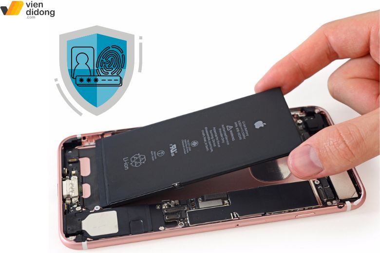 Thay pin iPhone 7 series đúng kỹ thuật không làm mất dữ liệu