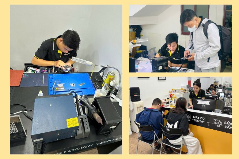 Tháng 3 Bứt Tốc - Máy Muợt Phi Mã: Vệ sinh miễn phí, thay pin giảm 10% 1 Vệ sinh điện thoại, máy tính bảng miễn phí – làm sạch nhanh, tối ưu hiệu năng