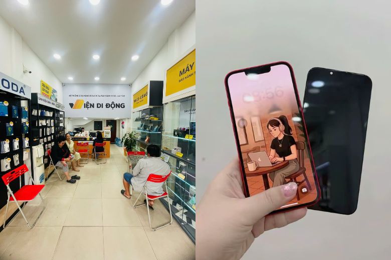 Dịch vụ thay màn hình iPhone 13 uy tín, bảo hành rõ ràng tại Viện Di Động