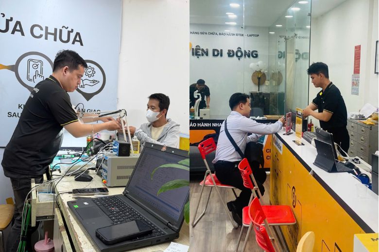 Dịch vụ thay màn hình iPhone 14 Series đảm bảo chất lượng và bảo hành