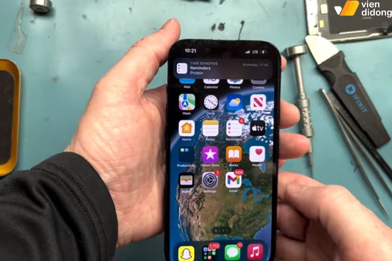 Face ID, cảm ứng và hiển thị vẫn ổn định khi thay màn đúng chuẩn