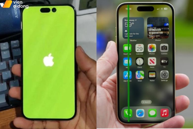 iPhone 15 gặp lỗi hiển thị, nứt kính hoặc cảm ứng không ổn định