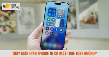 Thay màn hình iPhone 16 có mất True Tone không? Có khôi phục được không?