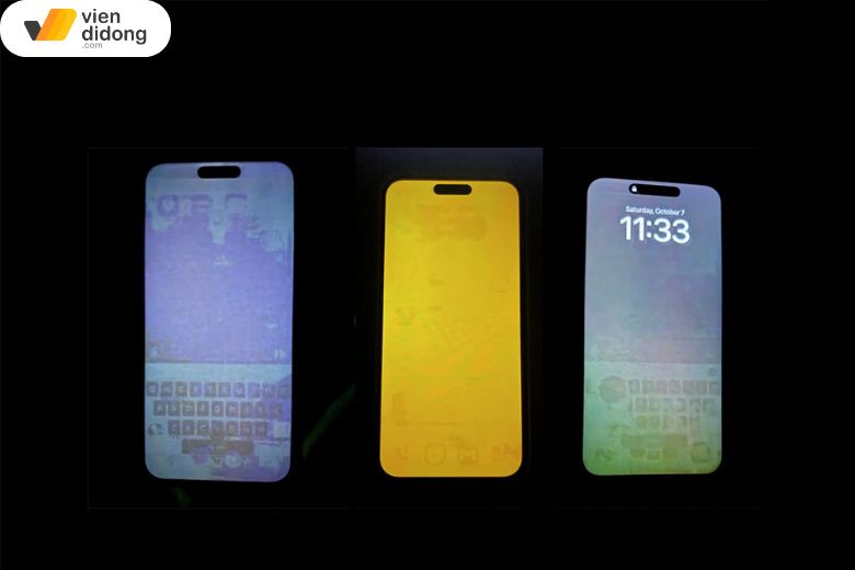 iPhone 16 hiển thị bất thường hoặc liệt cảm ứng cần kiểm tra màn