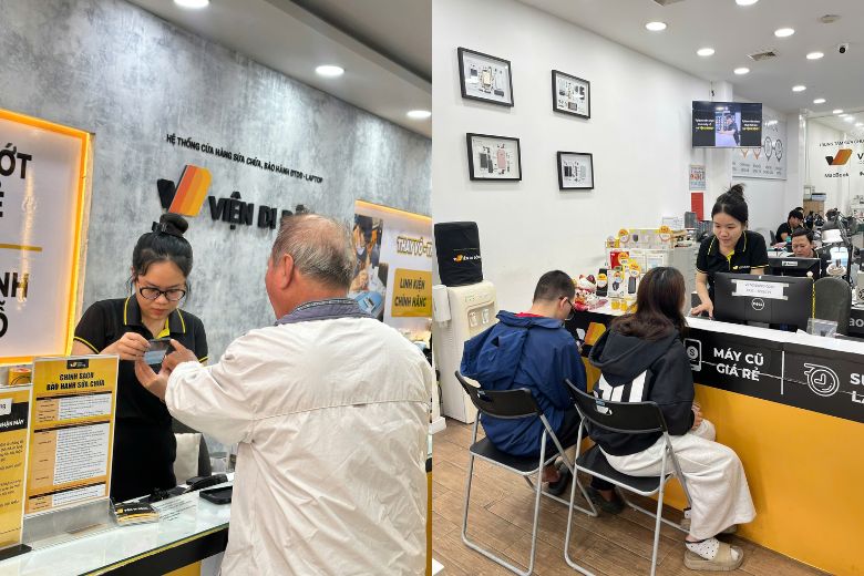 Viện Di Động cung cấp dịch vụ thay màn hình iPhone 16 Plus uy tín