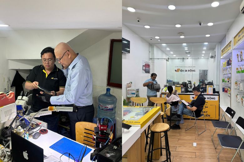 Viện Di Động cung cấp dịch vụ thay màn hình iPhone 16 Series uy tín