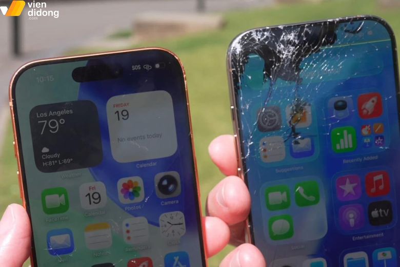 iPhone 17 bị vỡ kính, sọc màn hoặc liệt cảm ứng cần kiểm tra sớm