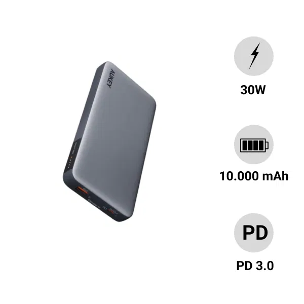 Pin sạc dự phòng Aukey 10.000mAh PB-Y41 Pin sạc dự phòng Aukey 10.000mAh PB-Y41