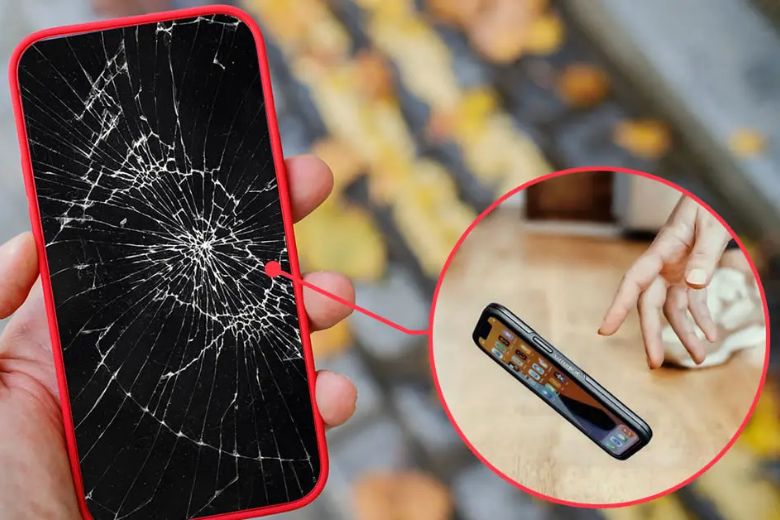Rủi ro khi tiếp tục sử dụng màn hình bị vỡ