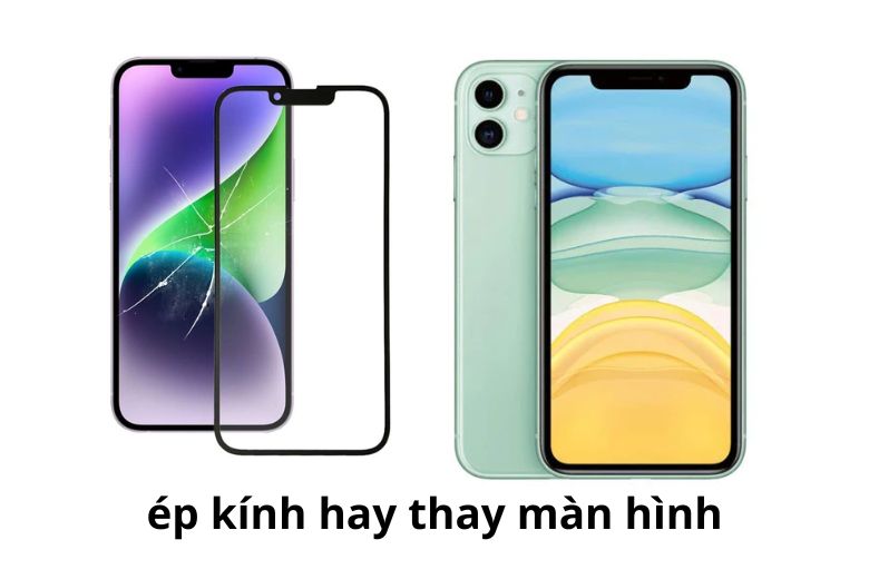 Phân biệt ép kính và thay màn hình iPhone 11 Series để chọn giải pháp phù hợp
