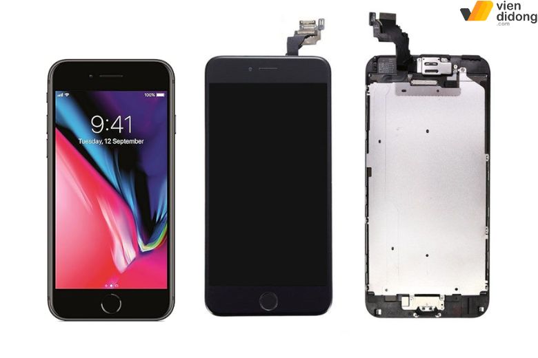 Có nhiều lựa chọn linh kiện khi sửa màn iPhone 6 Series