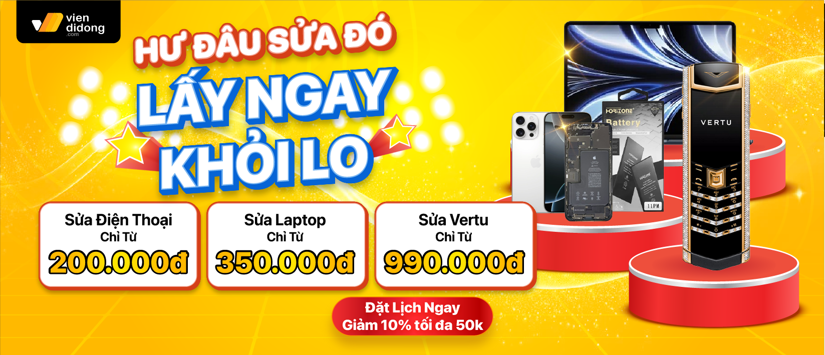 5 lý do bạn nên sửa điện thoại tại Viện Di Động