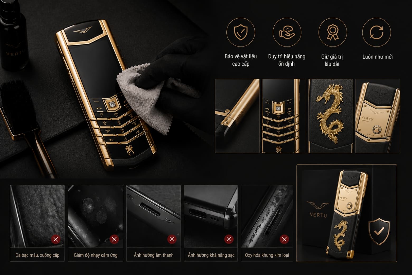 Vì sao cần vệ sinh Vertu định kỳ?