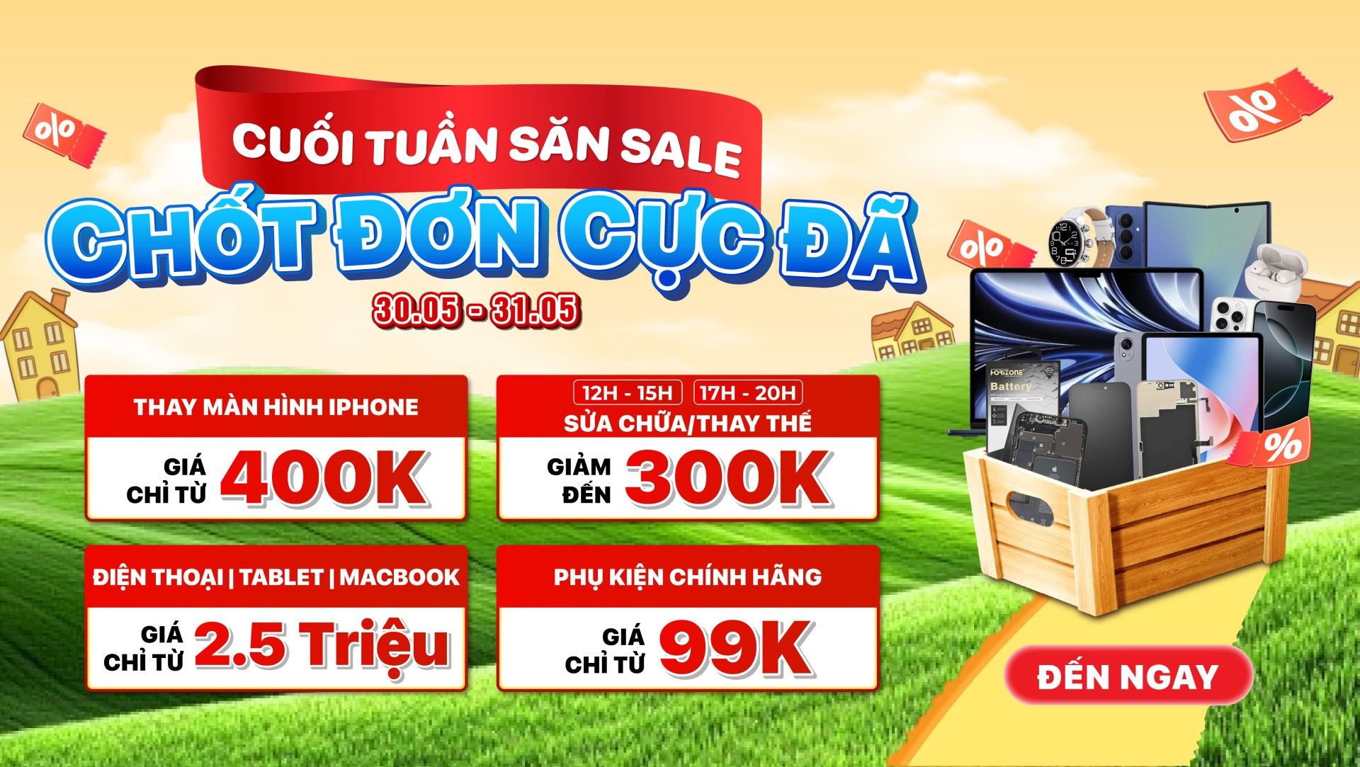 Hot sale cuối tuần tại Viện Di Động