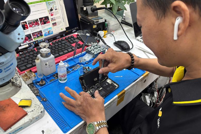 Ưu đãi sửa chữa điện thoại lên đến 500k tại Viện Di Động