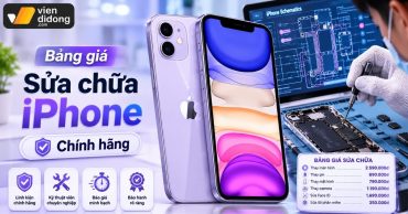 Bảng giá sửa chữa iPhone chính hãng và phân tích chi phí thực tế