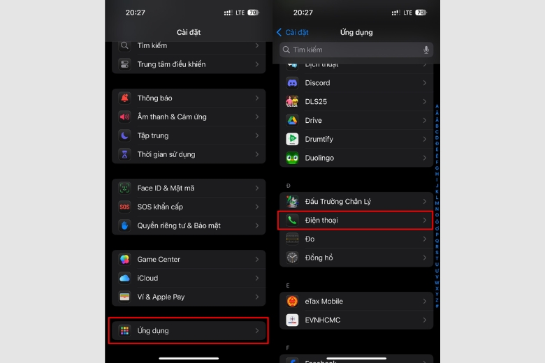 Cách tắt tính năng lọc cuộc gọi lạ trên iPhone