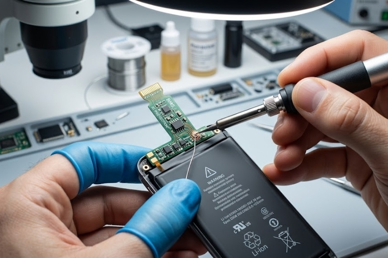 Sửa chữa thay pin iPhone 16 Pro Max chuyên nghiệp tại Viện Di Động