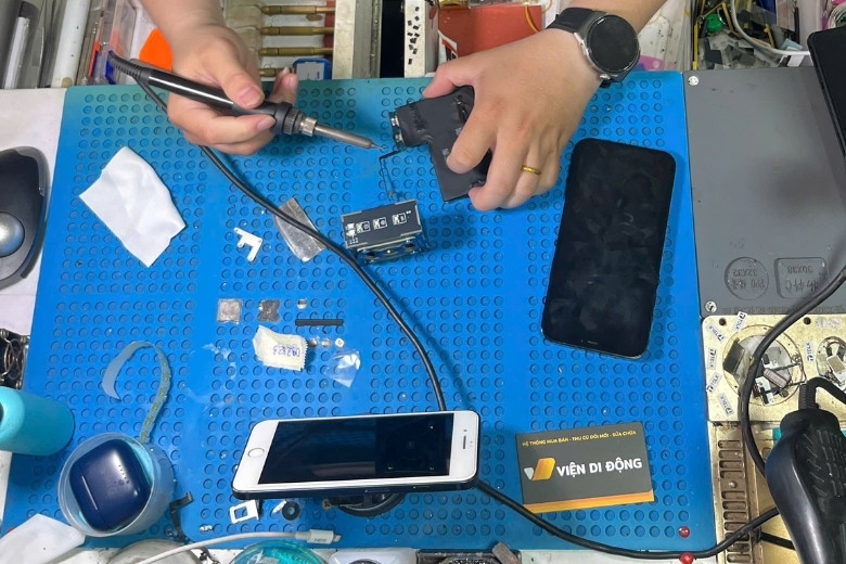 Quy trình thay pin iphone 11 pro max