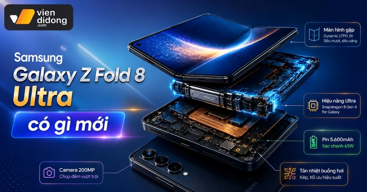 Samsung Galaxy Z Fold 8 Ultra có gì mới