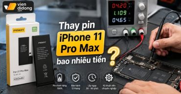 Bảng giá thay pin iPhone 11 Pro Max bao nhiêu tiền chi tiết 
