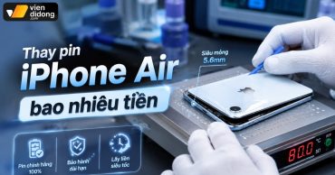 thay pin iPhone Air bao nhiêu tiền