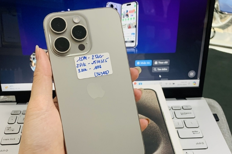 iPhone 15 128GB (Likenew) 1 iPhone 14 Pro 256GB cũ