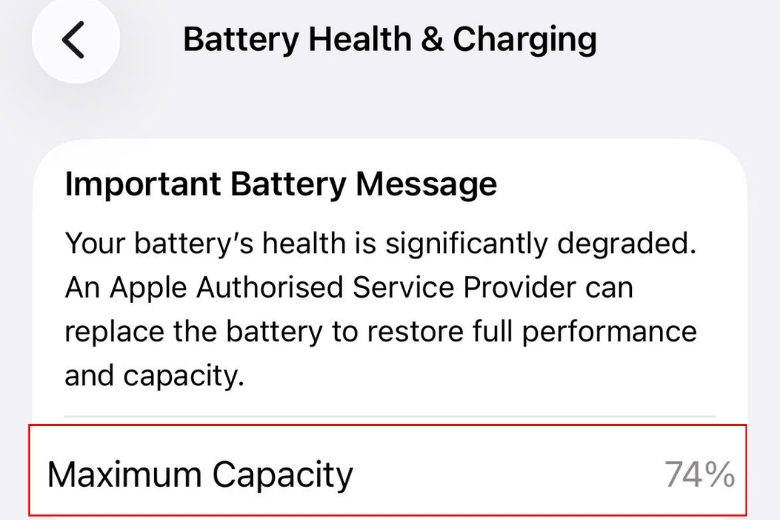 Có nên mua iPhone pin 85% không? Sự thật đằng sau tình trạng pin 2 iPhone 13 Pro Max báo dung lượng pin tối đa 85%