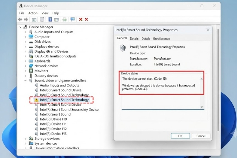 Cách khắc phục lỗi loa laptop bị gạch chéo đỏ nhanh nhất 3 Gỡ rối Trình điều khiển (Driver) và BIOS