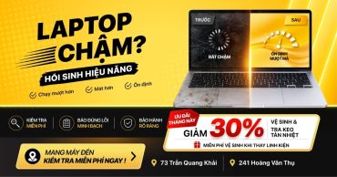 Laptop chậm? Hồi sinh hiệu năng: Dịch vụ sửa chữa máy tính uy tín