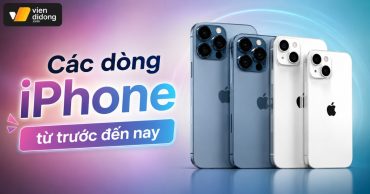 Lịch sử các dòng iPhone từ trước đến nay (2026 cập nhật)