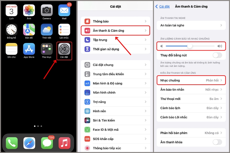 Cách chỉnh âm lượng cuộc gọi đến iPhone hướng dẫn
