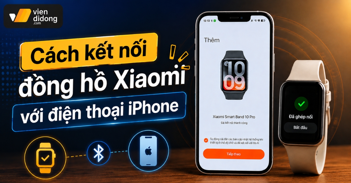Cách kết nối đồng hồ Xiaomi với điện thoại iPhone: Hướng dẫn chi tiết từng bước