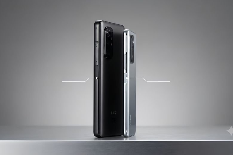 Xiaomi POCO F9 Ultra có gì mới so? Đánh giá phần cứng hiệu năng thiết bị 4 so sánh độ dày thiết kế của Xiaomi POCO F9 Ultra