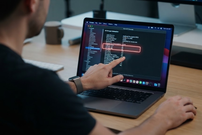 Cách khắc phục lỗi sạc chậm trên MacBook Neo