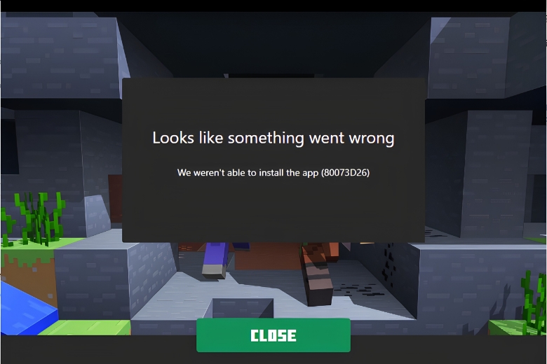 Lỗi không tải được Minecraft trên iPhone
