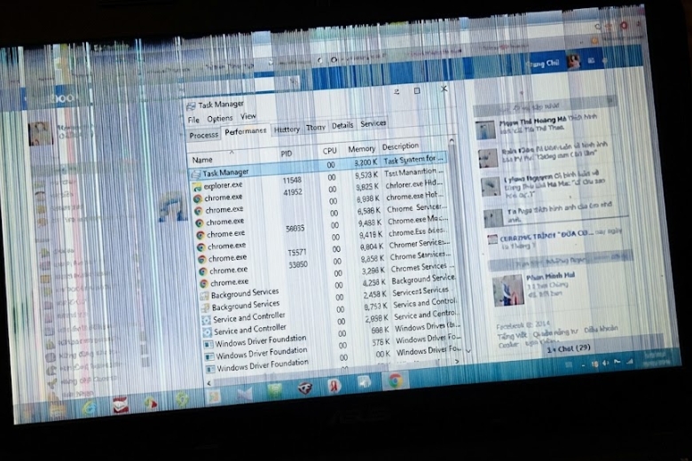 Cách xác định nhanh nguyên nhân màn hình chớp tắt bằng Task Manager