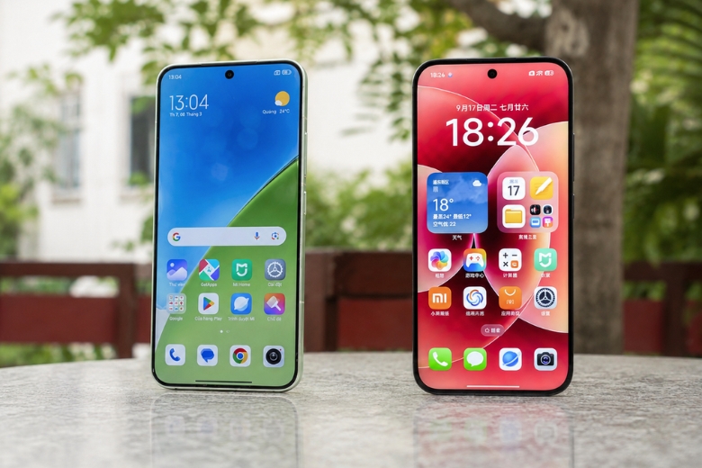 So sánh màn hình Redmi 17 và Redmi 15