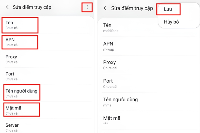 Cài đặt mạng 4G/5G Oppo: Cách bật/tắt 4G và chẩn đoán lỗi mất sóng 6 Cách đặt lại cấu hình APN thủ công cho các nhà mạng