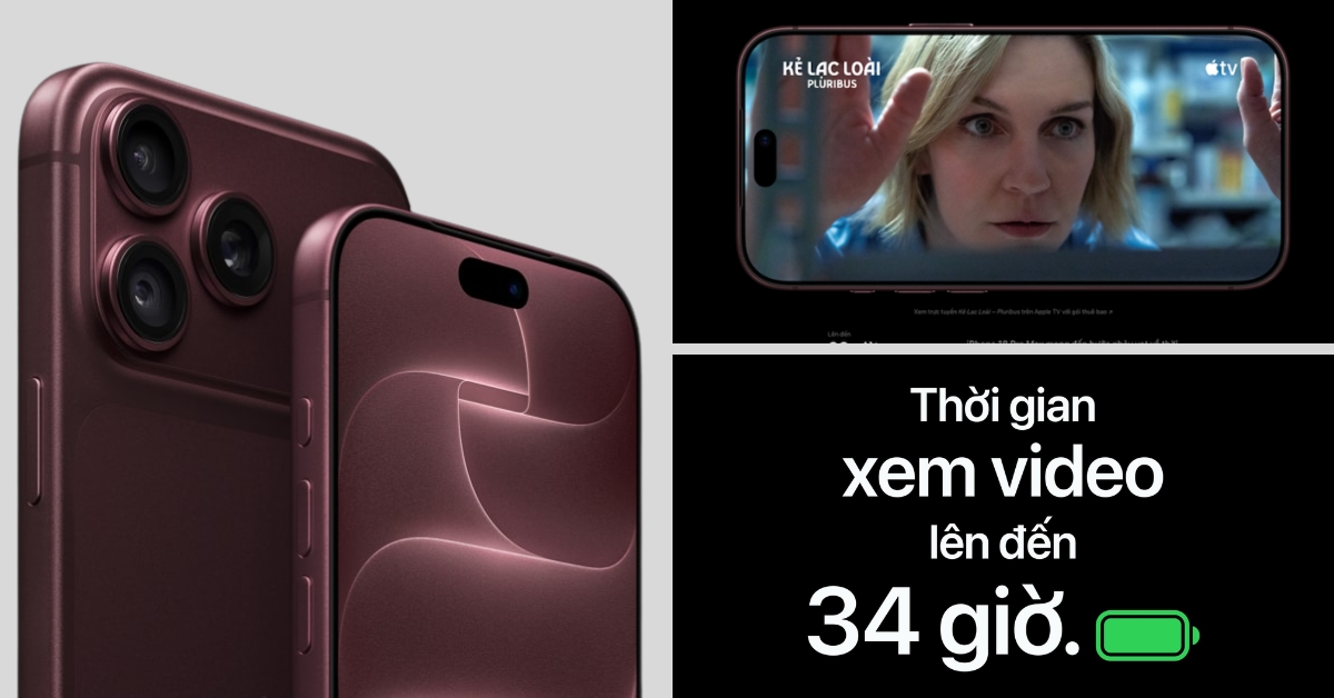 Dung lượng pin iPhone 18 Pro bao nhiêu mAh? Dùng được bao lâu?