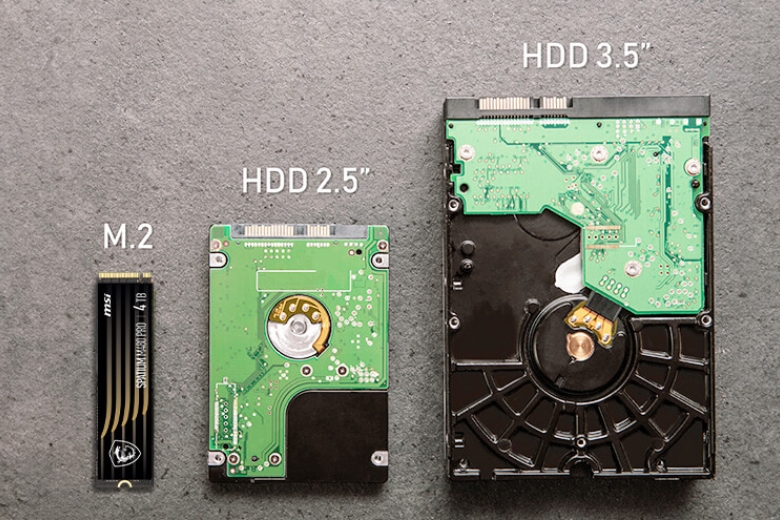 Ổ cứng SSD/HDD phù hợp để build bộ PC