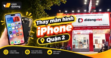 Thay màn hình iPhone quận 2 giá tốt, lấy ngay
