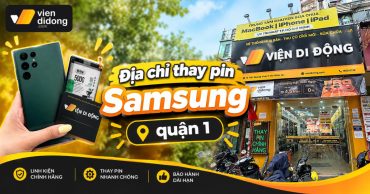 Thay pin Samsung quận 1 lấy liền, pin zin, bảo hành chuẩn
