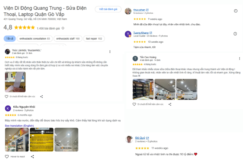 Thay pin Samsung Gò Vấp chính hãng, giá tốt, lấy ngay trong ngày 3 Trải nghiệm thay pin Samsung tại Viện Di Động Gò Vấp
