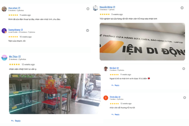 Trải nghiệm khách hàng khi thay pin Samsung tại Viện Di Động